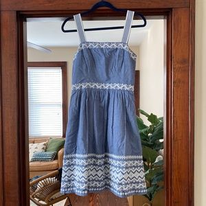 NWT Jessica Simpson Chambray Tank Dress Size 6